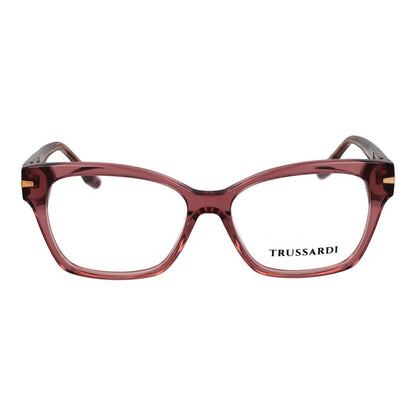 Trussardi Women’s Optical Glasses – Pink Cat Eye Frame, 53mm