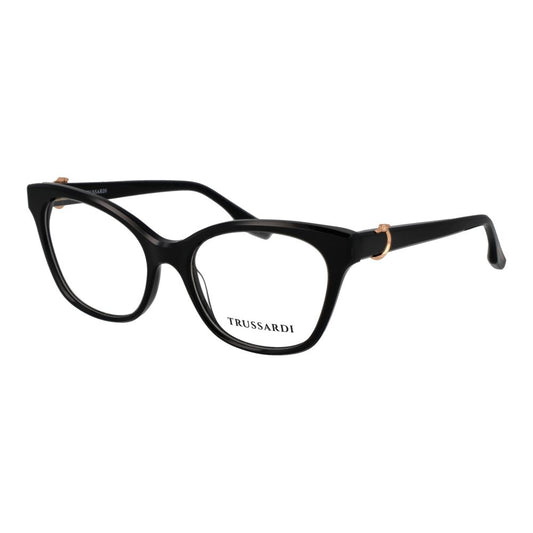 Trussardi Women’s Optical Glasses – Black Cat Eye Frame, 54mm