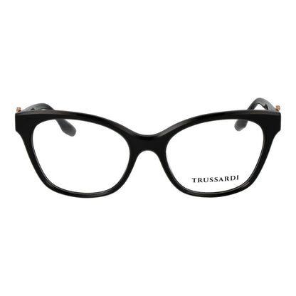 Trussardi Women’s Optical Glasses – Black Cat Eye Frame, 54mm