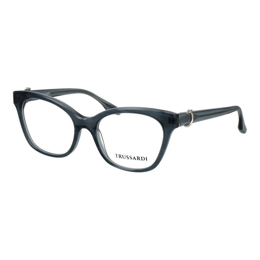 Trussardi Women’s Optical Glasses – Blue Cat Eye Frame, 54mm