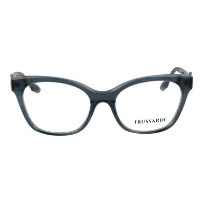 Trussardi Women’s Optical Glasses – Blue Cat Eye Frame, 54mm