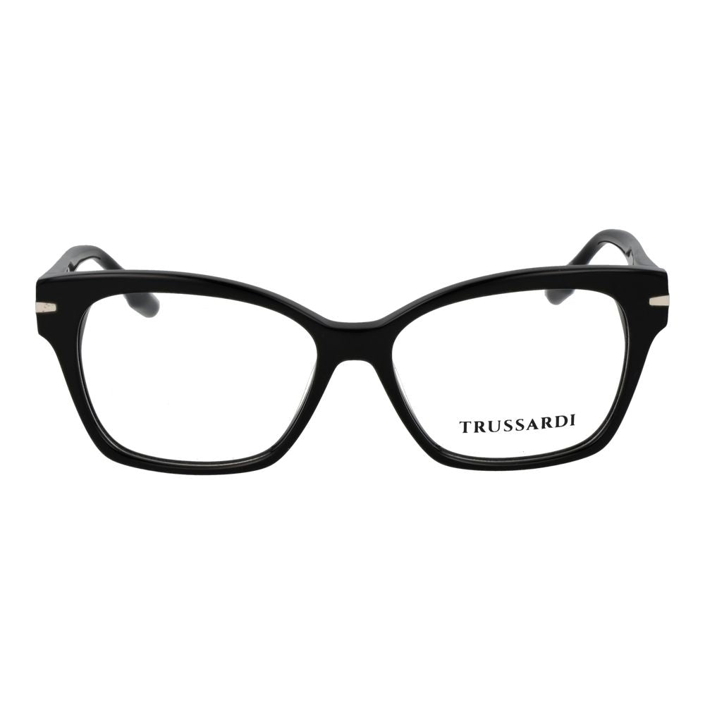 Trussardi Women’s Optical Glasses – Black Cat Eye Frame