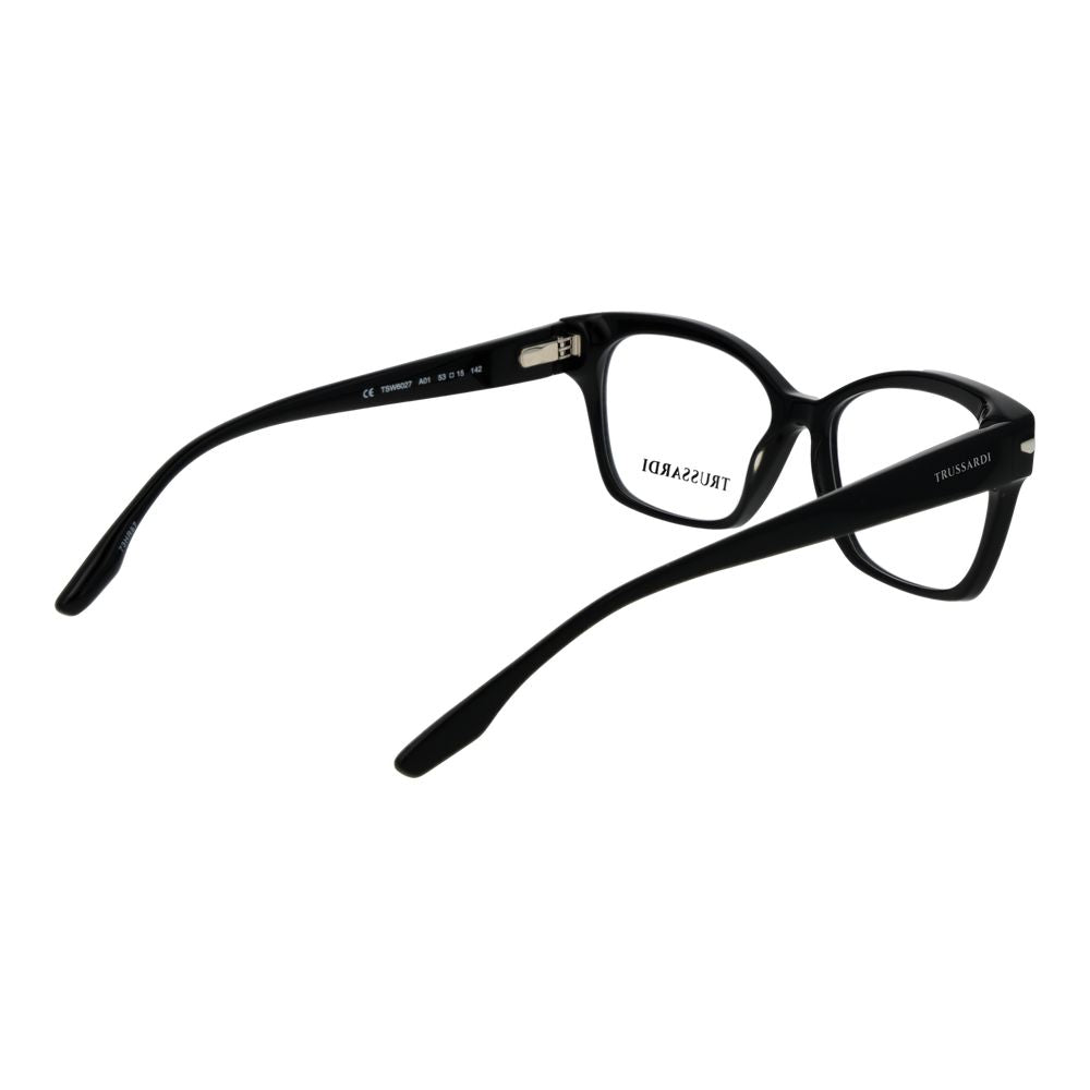 Trussardi Women’s Optical Glasses – Black Cat Eye Frame