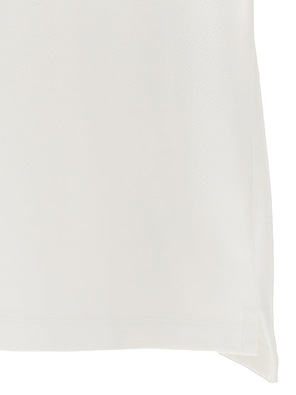 Gucci White Cotton Piqué Polo Shirt
