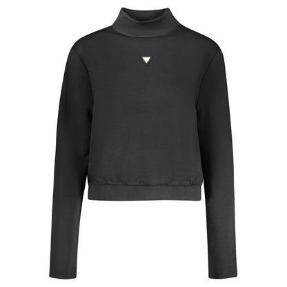 Guess Jeans Nero Poliestere Women's Sweatshirt - Black