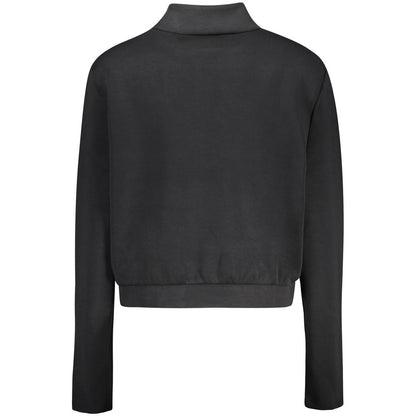 Guess Jeans Nero Poliestere Women's Sweatshirt - Black