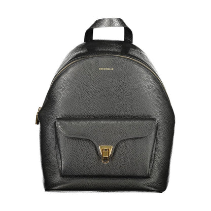 Coccinelle Beat Generation Black Leather Women's Backpack