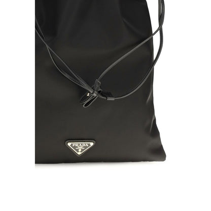 Prada Wish Re-Nylon Clutch - Black Polyamide
