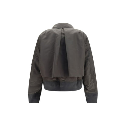 Sacai Bicolor Nylon Bomber Jacket - Women’s Size 3
