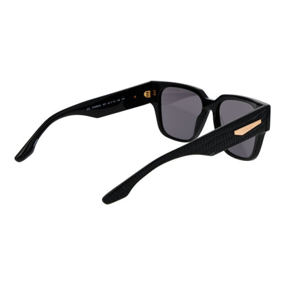 Trussardi Women’s Sunglasses – Black Square Frame, Grey Lenses