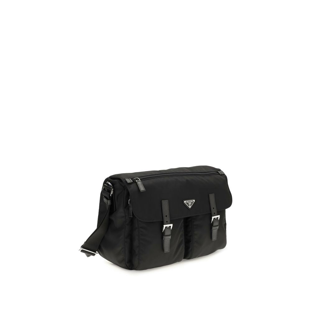 Prada Re-Nylon Black Shoulder Bag