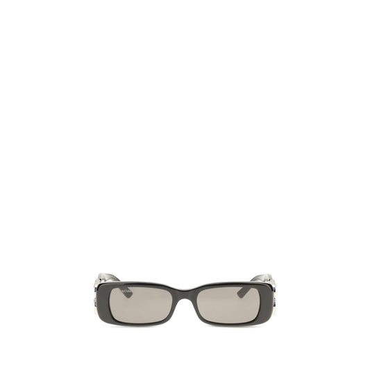 Balenciaga Men's Sunglasses – Black Acetate Frame, Dark Lenses