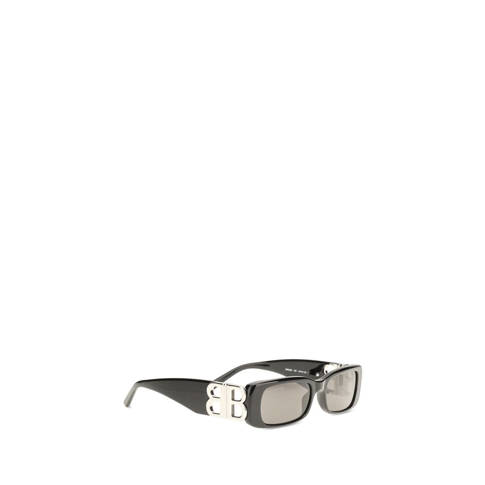Balenciaga Men's Sunglasses – Black Acetate Frame, Dark Lenses