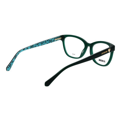 Love Moschino Women's Bicolor Acetate Glasses – Green Frame