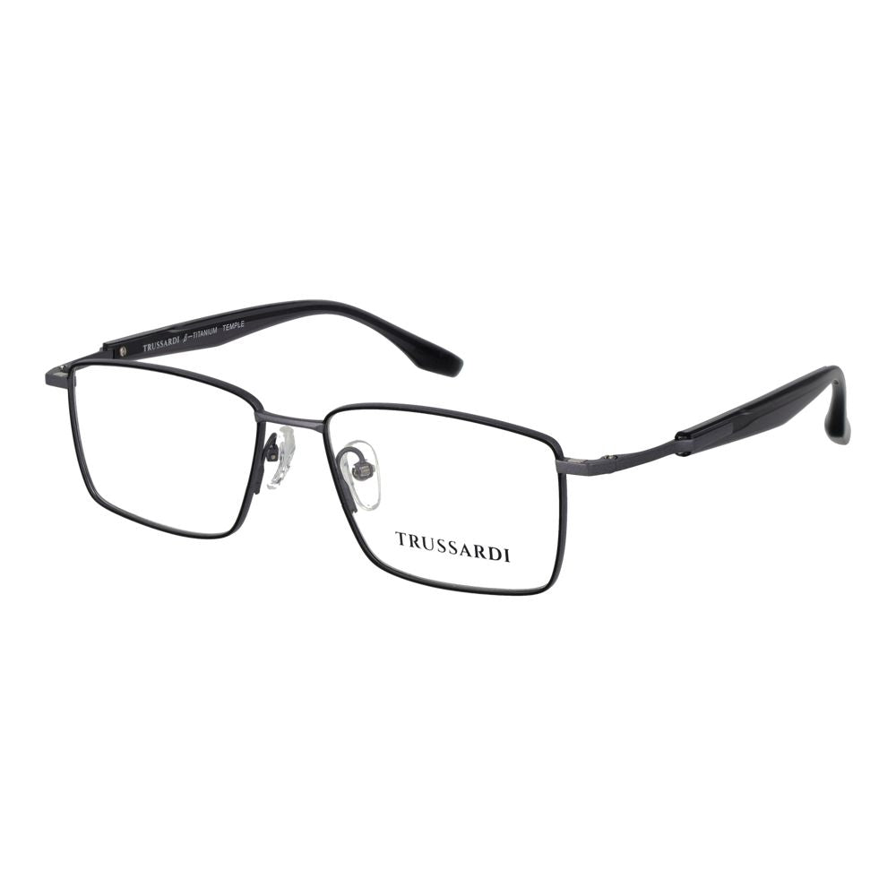Trussardi Men's Optical Glasses – Gray Full-Rim Frame, 54mm