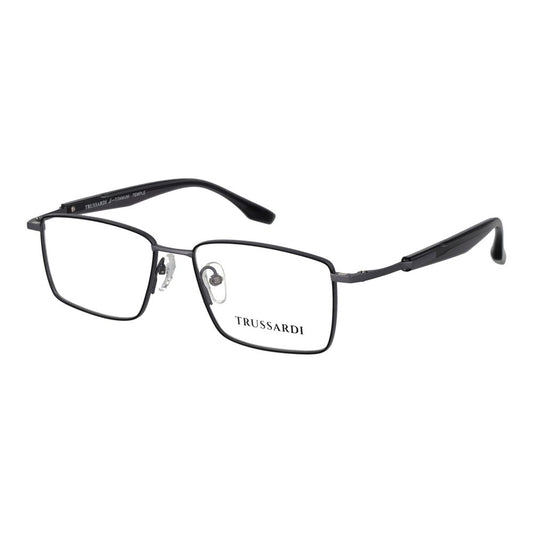 Trussardi Men's Optical Glasses – Gray Full-Rim Frame, 54mm