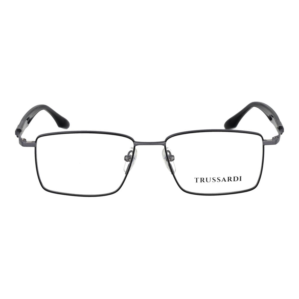 Trussardi Men's Optical Glasses – Gray Full-Rim Frame, 54mm