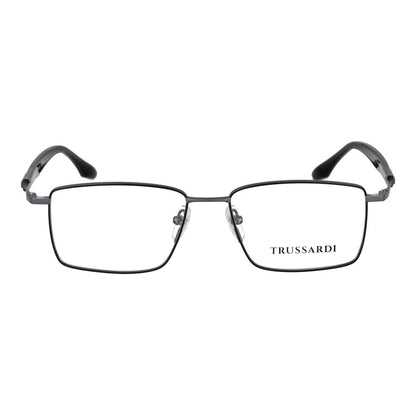 Trussardi Men's Optical Glasses – Gray Full-Rim Frame, 54mm