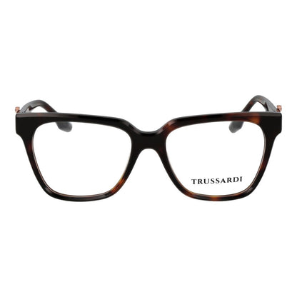 Trussardi Women’s Optical Glasses – Brown Square Frame, 51mm