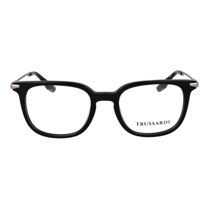 Trussardi Men’s Optical Glasses – Black Square Frame, 51mm