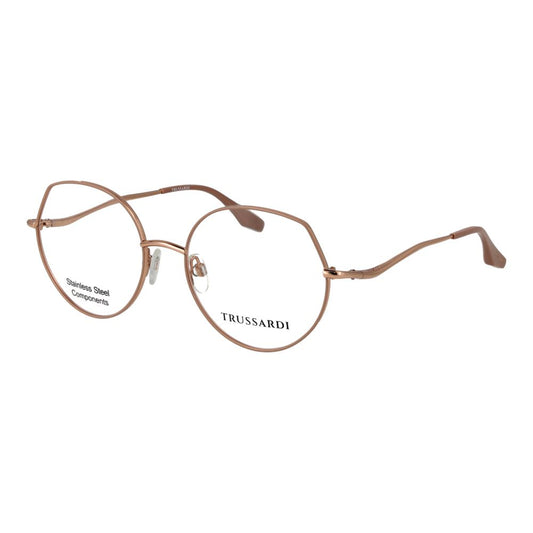 Trussardi Women’s Optical Glasses – Pink Round Frame, 54mm