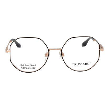 Trussardi Women’s Black Optical Glasses – Full-Rim Frame, 53mm