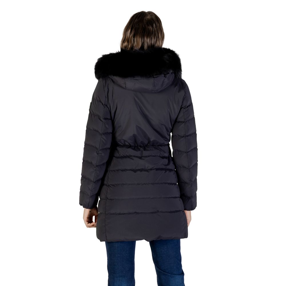 Peuterey Black Polyamide Parka - Women's SERIOLA ML 06 FUR