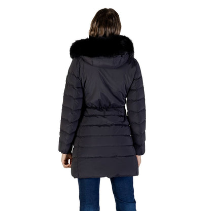 Peuterey Black Polyamide Parka - Women's SERIOLA ML 06 FUR