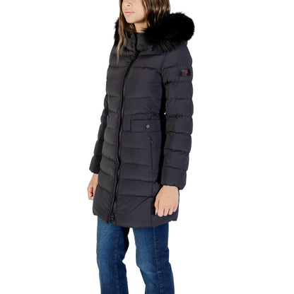 Peuterey Black Polyamide Parka - Women's SERIOLA ML 06 FUR