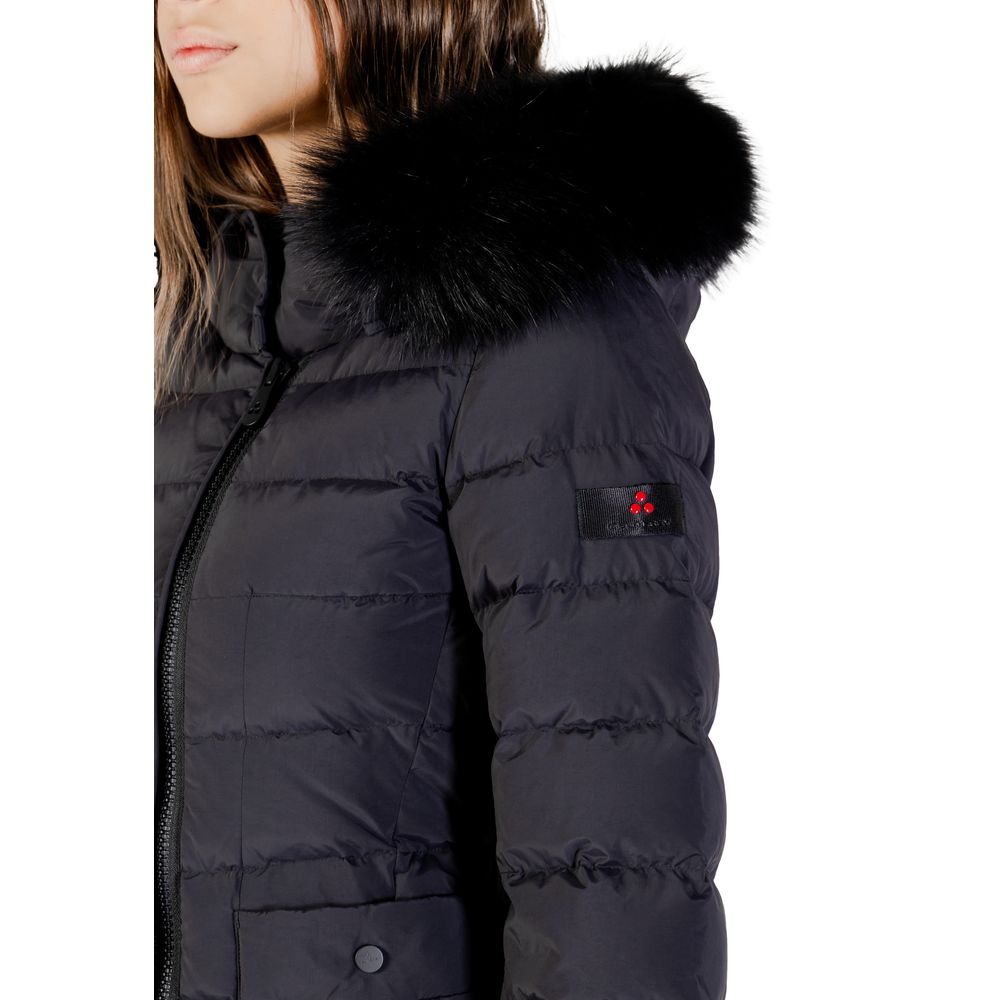 Peuterey Black Polyamide Parka - Women's SERIOLA ML 06 FUR