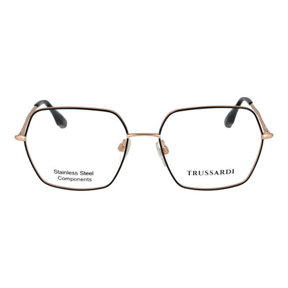 Trussardi Women’s Optical Glasses – Black Square Frame, 56mm