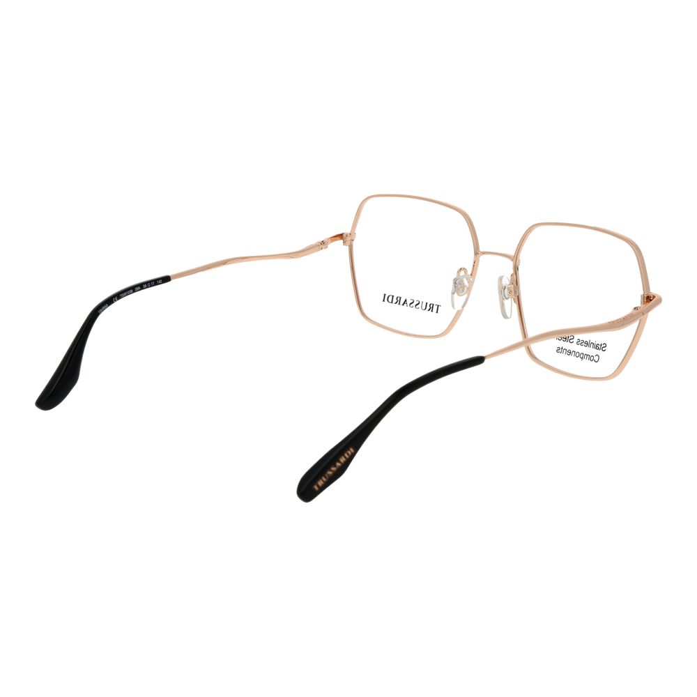 Trussardi Women’s Optical Glasses – Black Square Frame, 56mm