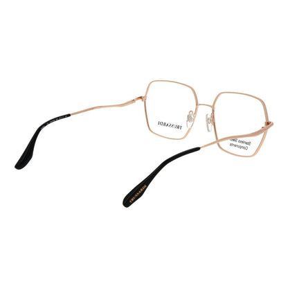 Trussardi Women’s Optical Glasses – Black Square Frame, 56mm