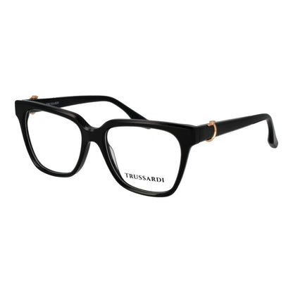 Trussardi Women’s Optical Glasses – Black Square Frame, 51mm