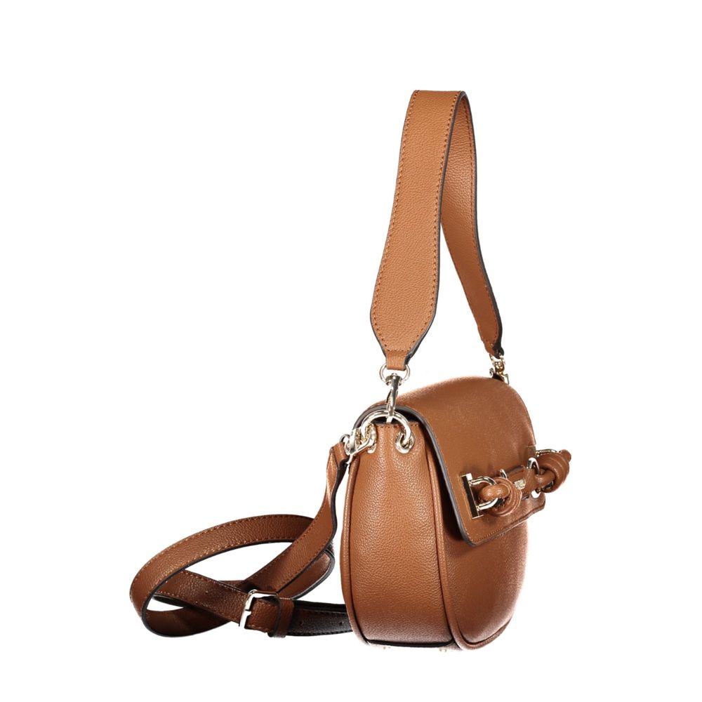 Guess Jeans Brown Polyurethane Women Bag - Camelia Bag
