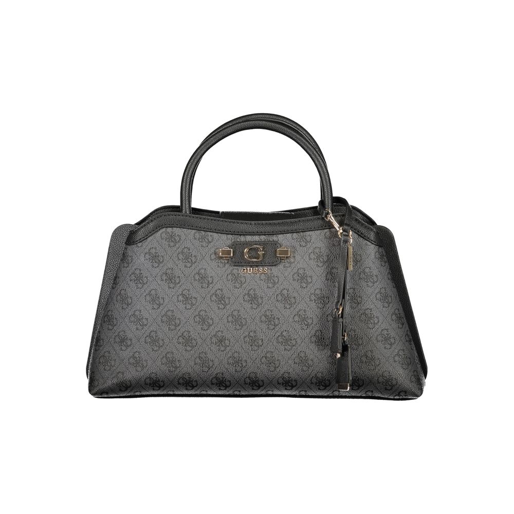Guess Jeans Black Polyethylene Handbag - Lindsey Bag