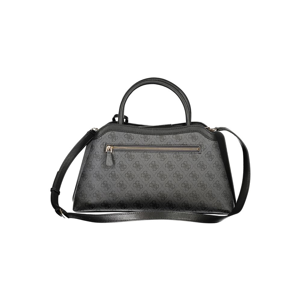 Guess Jeans Black Polyethylene Handbag - Lindsey Bag