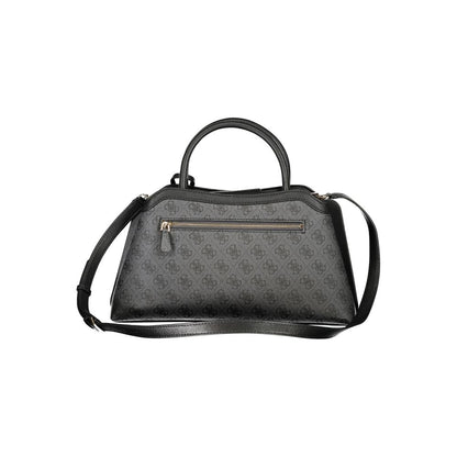 Guess Jeans Black Polyethylene Handbag - Lindsey Bag
