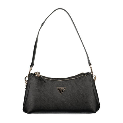 Guess Jeans Black Polyethylene Handbag - Noelle II Mini Bag