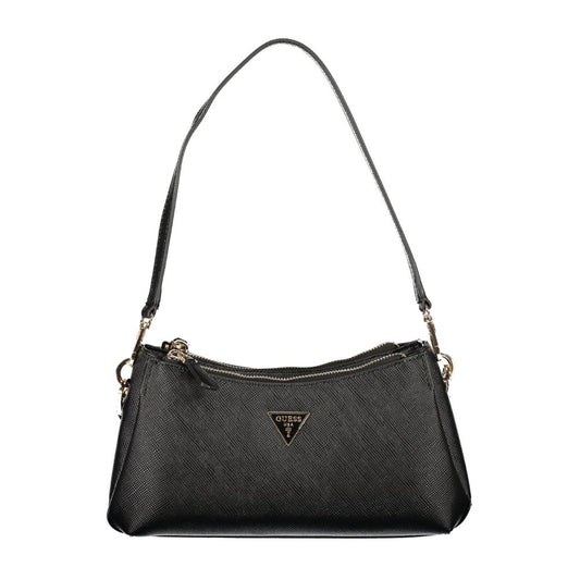 Guess Jeans Black Polyethylene Handbag - Noelle II Mini Bag