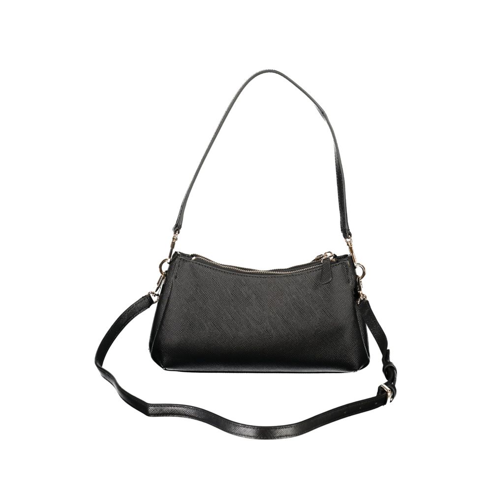 Guess Jeans Black Polyethylene Handbag - Noelle II Mini Bag