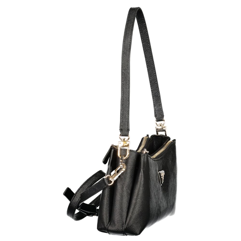 Guess Jeans Black Polyethylene Handbag - Noelle II Mini Bag