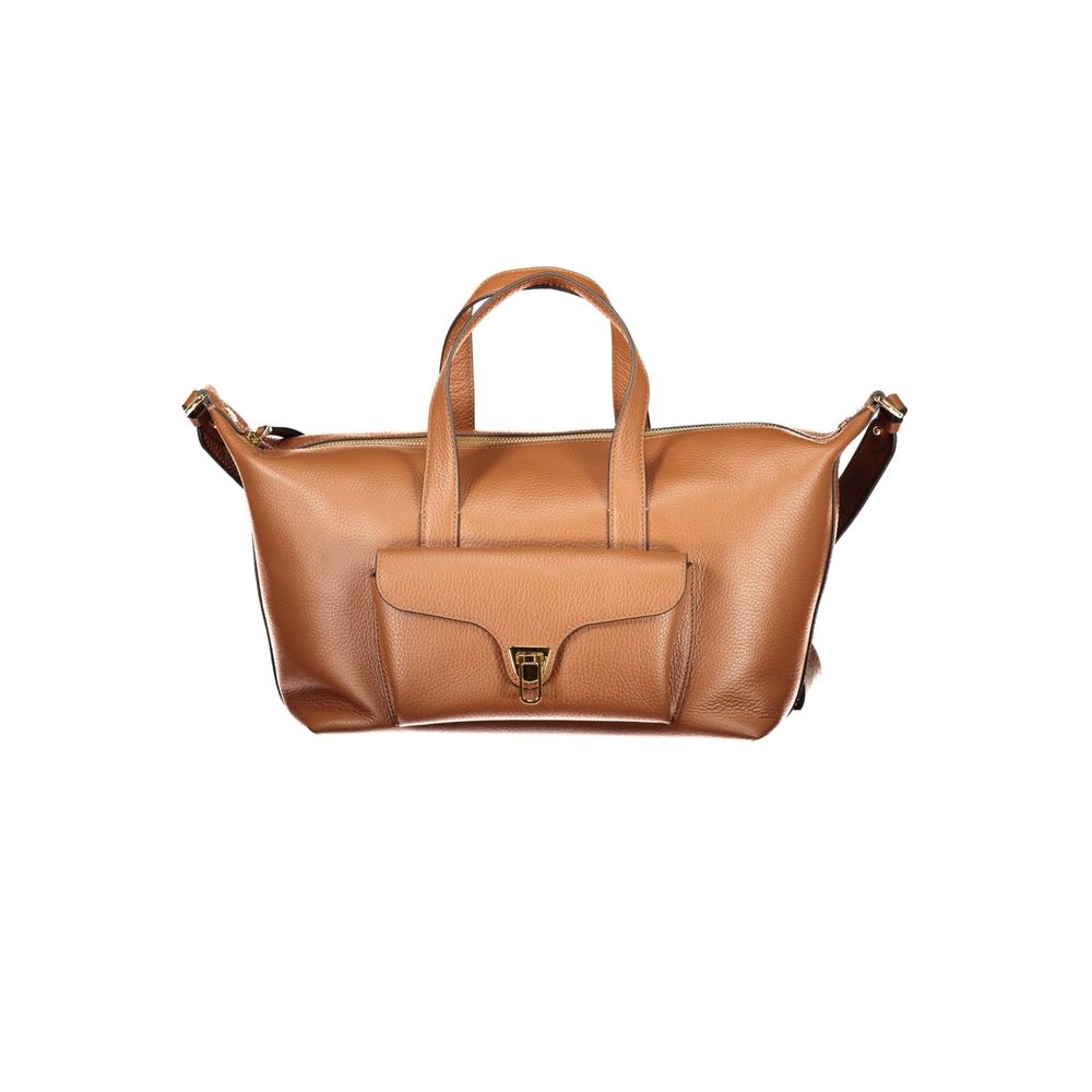 Coccinelle Beat Generatio Brown Leather Handbag