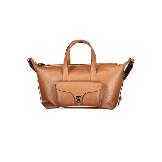 Coccinelle Beat Generatio Brown Leather Handbag
