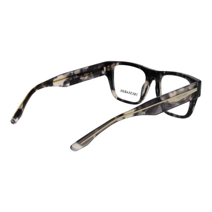 Trussardi Unisex Optical Glasses – Gray Square Frame, 52mm