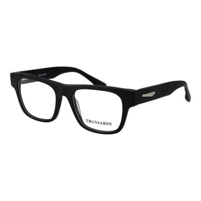 Trussardi Men's Optical Glasses – Black Square Frame, 50mm