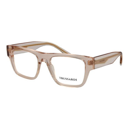 Trussardi Unisex Optical Glasses – Coral Square Frame, 52mm
