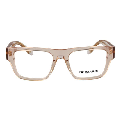Trussardi Unisex Optical Glasses – Coral Square Frame, 52mm