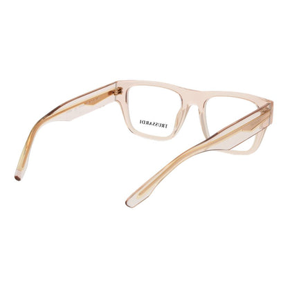 Trussardi Unisex Optical Glasses – Coral Square Frame, 52mm