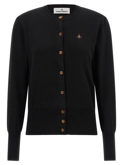 Vivienne Westwood Black Cotton Cardigan
